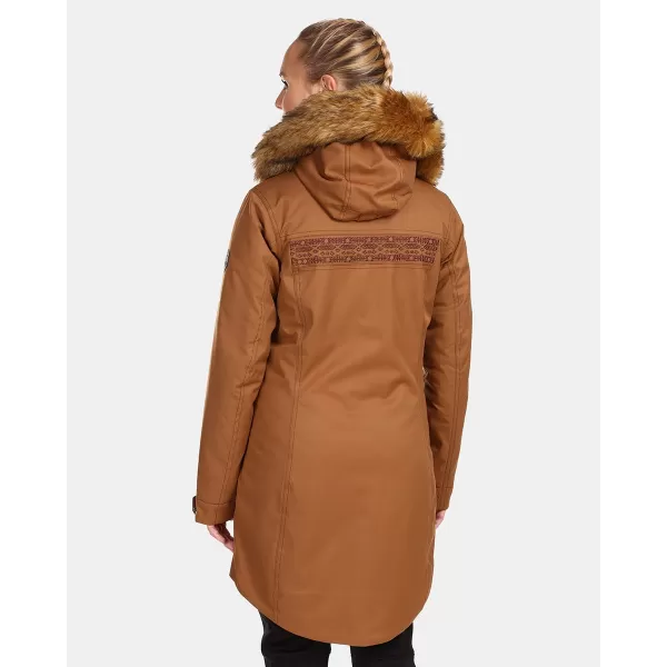  Wintermantel für Damen KILPI PERU-W UL0125KI BRAUN 