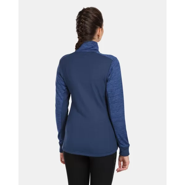  Stretch-Sweatshirt für Damen KILPI SIREN-W UL0203KI DUNKELBLAU 