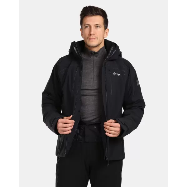  Herren-Skijacke KILPI LTD ASTER-M UM0141KI SCHWARZ 