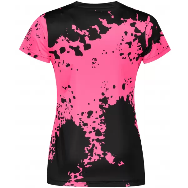 Hochwertiges Funktions-T-Shirt für Damen ALTISPORT VOJ/ALW012TR01 SCHWARZ/FLUOROSA 