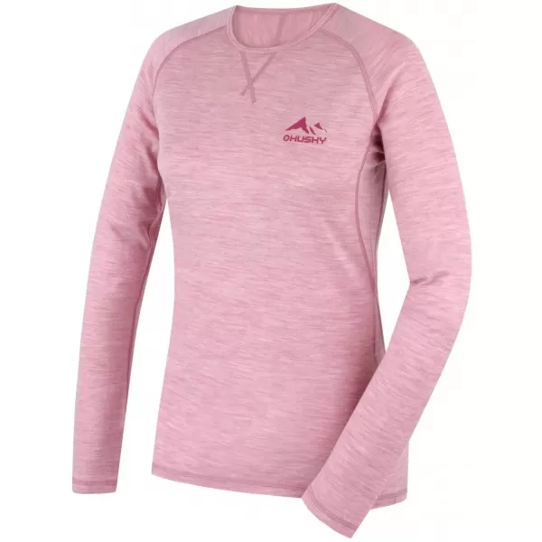  Thermo-T-Shirt für Damen HUSKY MEROW L VERBLASSTES ROSA 