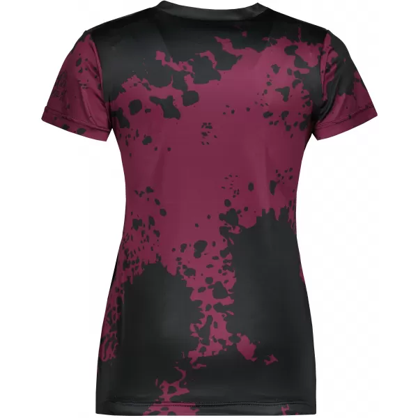  Hochwertiges Funktions-T-Shirt für Damen ALTISPORT VOJ/ALW012TR01 LILA/SCHWARZ 