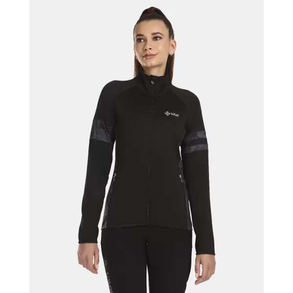  Damen-Sweatshirt KILPI JUNIE-W UL0207KI SCHWARZ 