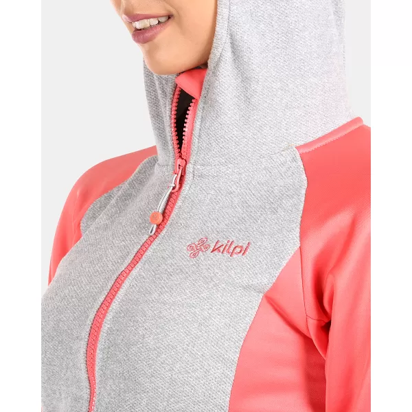  Warmes Damen-Sweatshirt KILPI VERSAM-W UL0205KI ROSA 