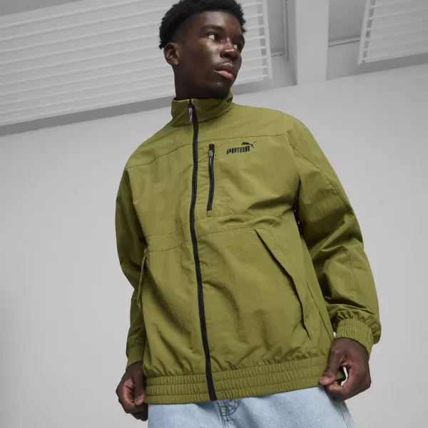  Herrenjacke PUMA STYLE WINDBREAKER 623685-33 GRÜN 
