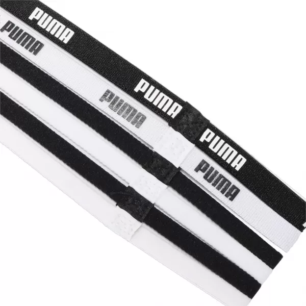  Damen-Stirnband PUMA AT SPORTBANDS (6PCS) 053452-09 SCHWARZ 