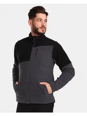 Fleece-Sweatshirt für Herren KILPI GLANDER-M UM0210KI DUNKELGRAU