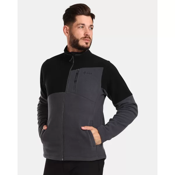  Fleece-Sweatshirt für Herren KILPI GLANDER-M UM0210KI DUNKELGRAU 