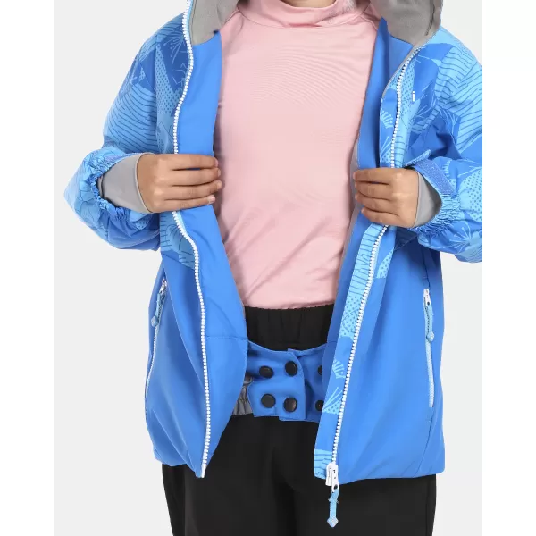  Skijacke für Mädchen KILPI SAMARA-JG UJ0113KI BLAU 