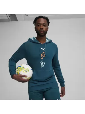 Herren-Sweatshirt PUMA NJR CREATIVITY LOGO HOODY 658955-13 BLAU