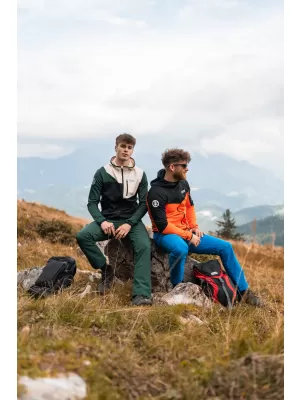 Wasserdichte Outdoor-Hose für Herren NORDBLANC ZESTILY NBFPM7960 DUNKELGRÜN