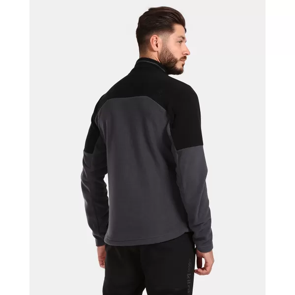  Fleece-Sweatshirt für Herren KILPI GLANDER-M UM0210KI DUNKELGRAU 