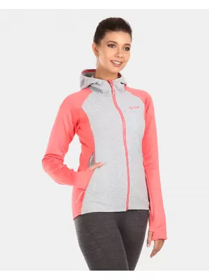 Warmes Damen-Sweatshirt KILPI VERSAM-W UL0205KI ROSA