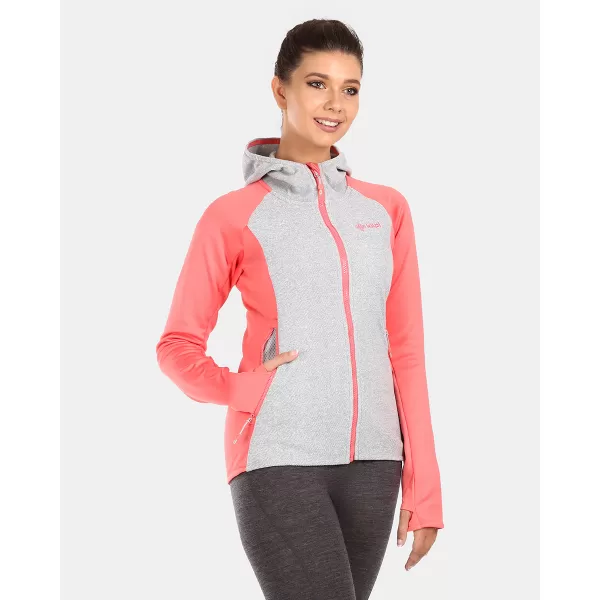  Warmes Damen-Sweatshirt KILPI VERSAM-W UL0205KI ROSA 