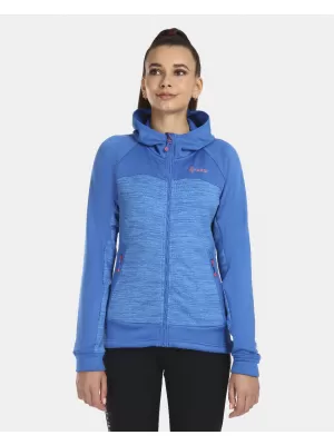 Sportliches Damen-Sweatshirt KILPI LAYANA-W UL0202KI BLAU