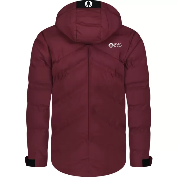  Herren-Winterjacke NORDBLANC BRILLIANCY NBWJM7926 BURGUND 