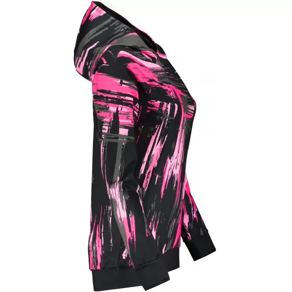  Hochwertiges Funktions-Sweatshirt für Damen ALTISPORT VOJ/ALW010MI01 SCHWARZ/HELLROSA 