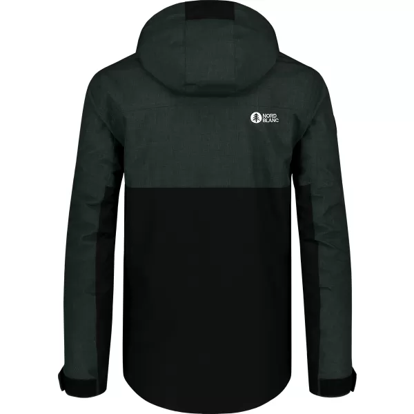  Herren-Skijacke NORDBLANC OFFHAND NBWJM7927 DUNKELGRÜN 