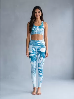 Premium-Sport-BH für Damen ALTISPORT VOJ/ALW020POD01 BLAU