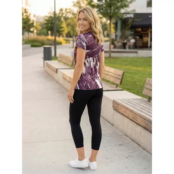  Hochwertiges Funktions-T-Shirt für Damen ALTISPORT VOJ/ALW010TR01 LILA/WEIß 