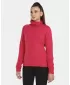 Stretch-Rollkragenpullover für Damen KILPI ROLO-W UL0210KI ROSA