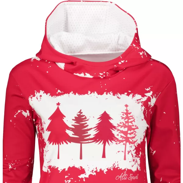  Hochwertiges Funktions-Sweatshirt für Damen ALTISPORT VOJ/ALWVN4MI01 MAGENTA 