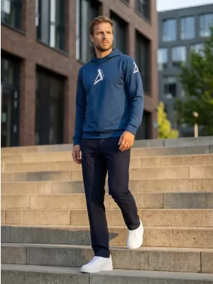 Hochwertiges Funktions-Sweatshirt für Herren ALTISPORT VOJ/ALM013MI01 NAVY BLAU