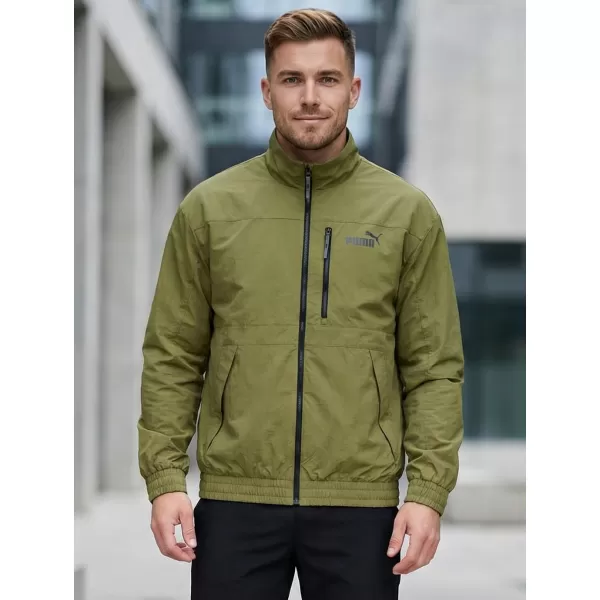  Herrenjacke PUMA STYLE WINDBREAKER 623685-33 GRÜN 