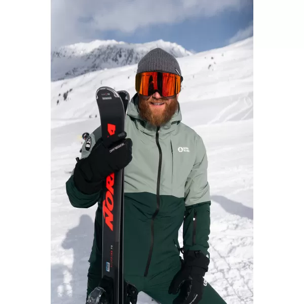  Herren-Skijacke NORDBLANC START NBWJM7925 GRÜN 