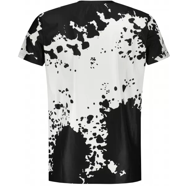  Herren Premium Plus Funktions-T-Shirt ALTISPORT VOJ/ALM012TR02 SCHWARZ UND WEIß 