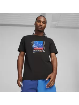 Herren-T-Shirt PUMA BMW MMS CAR GRAPHIC TEE 2 624158-01 SCHWARZ