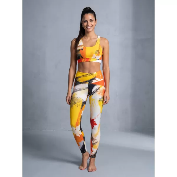  Lange Premium-Leggings für Damen ALTISPORT VOJ/ALW019LEG01 ORANGE 