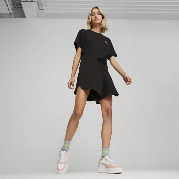  Damenoverall PUMA HER SHORT JUMPSUIT 677891-01 SCHWARZ 