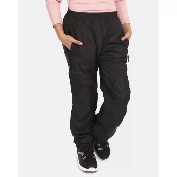  Isolierte Kinderhose KILPI JORDY-J UJ0406KI SCHWARZ 