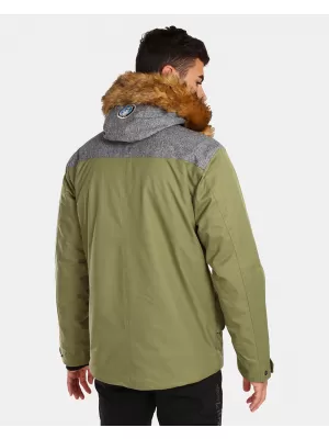 Herren-Winterjacke KILPI ALPHA-M UM0127KI GRÜN