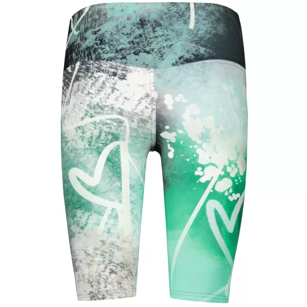  Dámské legíny nad kolena premium ALTISPORT VOJ/ALW017LEG02 TYRKYSOVÁ 