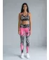 Premium-Sport-BH für Damen ALTISPORT VOJ/ALW018POD01 SCHWARZ ROSA