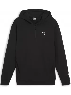 Herren-Sweatshirt PUMA RAD/CAL HALF-ZIP 678914-01 SCHWARZ