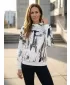 Hochwertiges Funktions-Sweatshirt für Damen ALTISPORT VOJ/ALW010MI01 WEIß