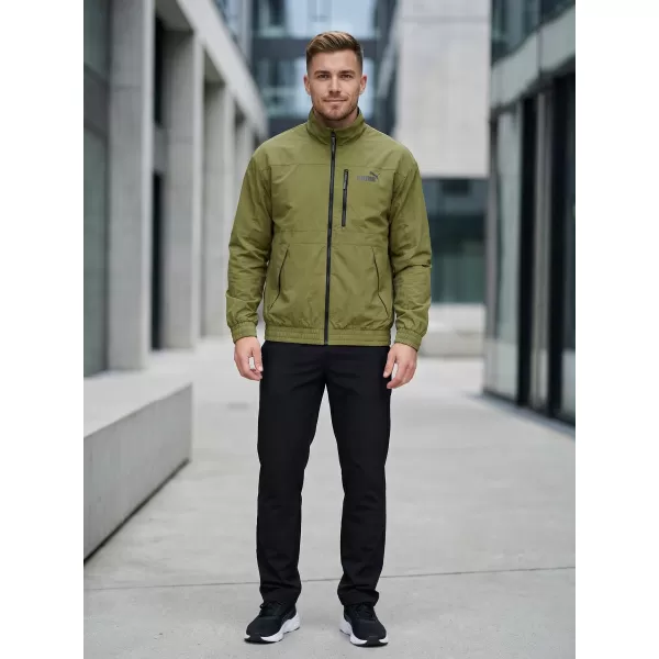  Herrenjacke PUMA STYLE WINDBREAKER 623685-33 GRÜN 