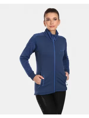 Stretch-Sweatshirt für Damen KILPI SIREN-W UL0203KI DUNKELBLAU
