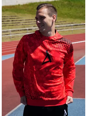 Hochwertiges Funktions-Sweatshirt für Herren ALTISPORT VOJ/ALM005MI01 ROT