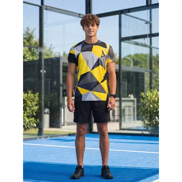  Herren Funktions-T-Shirt Premium Plus ALTISPORT VOJ/ALM007TR02 SCHWARZ UND GELB 