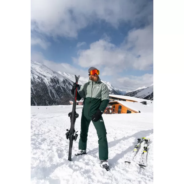  Herren-Skihose NORDBLANC ONWARD NBWP7936 DUNKELGRÜN 