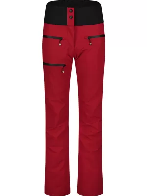 Skihose für Damen NORDBLANC ICECUBE NBWP7938 ROT