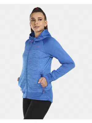 Sportliches Damen-Sweatshirt KILPI LAYANA-W UL0202KI BLAU