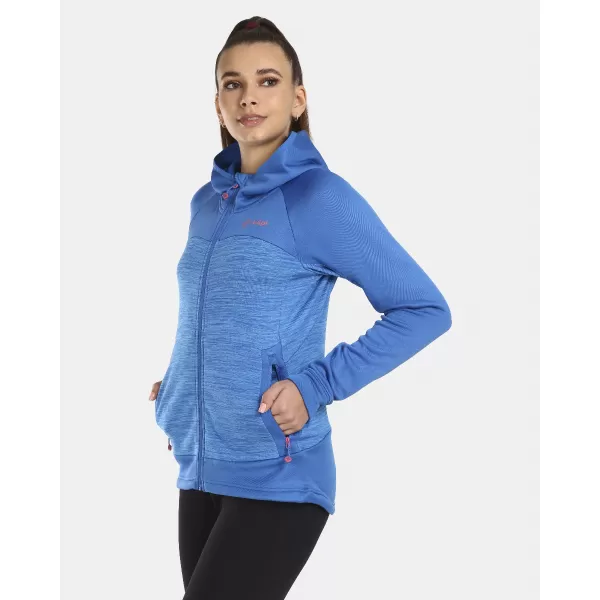  Sportliches Damen-Sweatshirt KILPI LAYANA-W UL0202KI BLAU 