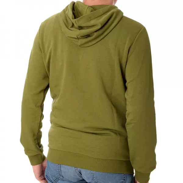  Herren-Sweatshirt PUMA ESS+ 2 COL BIG LOGO HOODIE 586765-35 GRÜN 