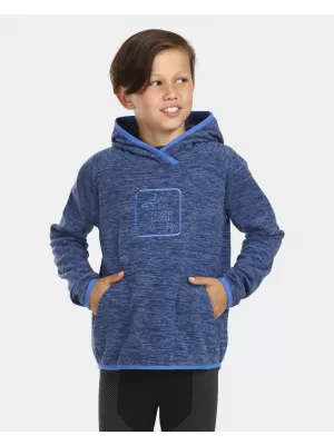 Fleece-Sweatshirt für Jungen KILPI FLOND-JB UJ0207KI DUNKELBLAU
