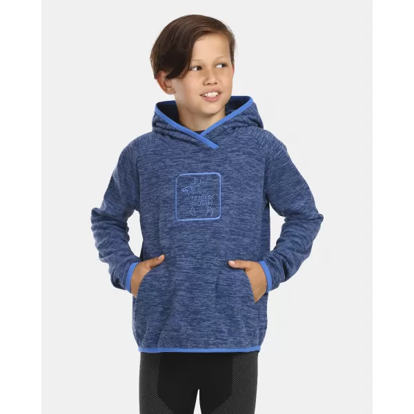  Fleece-Sweatshirt für Jungen KILPI FLOND-JB UJ0207KI DUNKELBLAU 